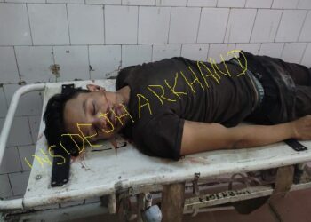 हादसे के बाद एमजीएम अस्पताल में मृत राशिद.