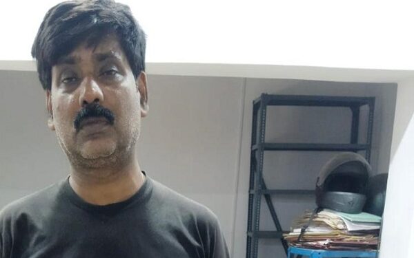 पश्चिम बंगाल से गिरफ्तार आरोपी पूर्णा शंकर गांगुली.