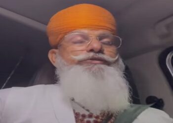 करणी सेना के वरिष्ठ नेता हरि सिंह राजपूत की तस्वीर.